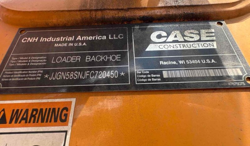 
								2015 CASE 580SN Backhoe Loader full									