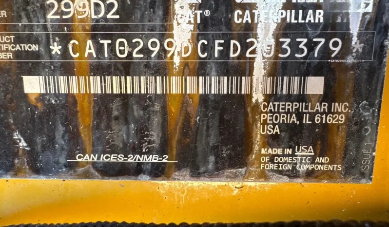 
								2018 Caterpillar 299D2 track Loader full									