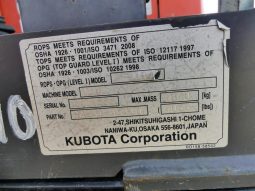 
										2018 Kubota U17 Mini Excavator full									